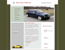 Tablet Screenshot of nolan-schoolofmotoring.ie